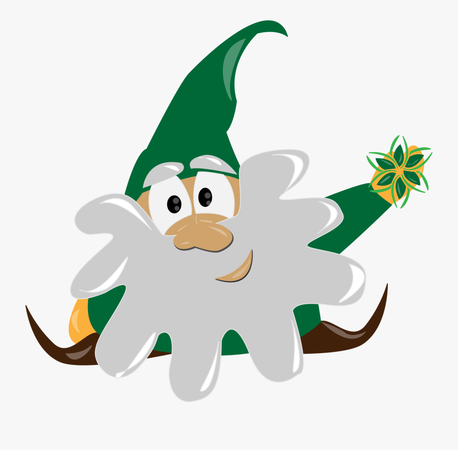 Garden Gnome Drawing Fairy Tale Cc0 - Fairy And Gnomes Cartoon, Transparent Clipart