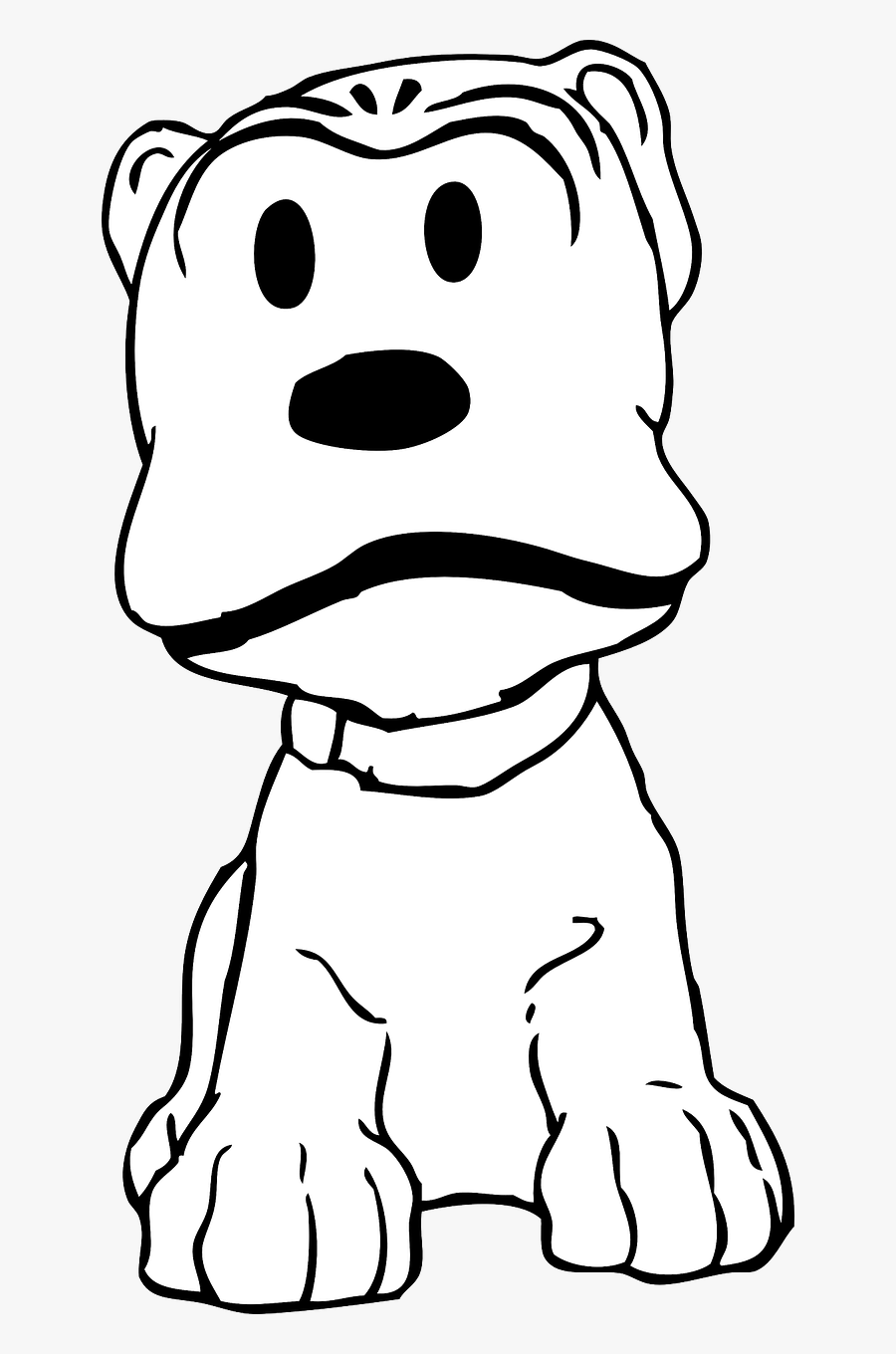 Puppy Clipart By Johnny Automatic - หมา เศร้า การ์ตูน Png, Transparent Clipart