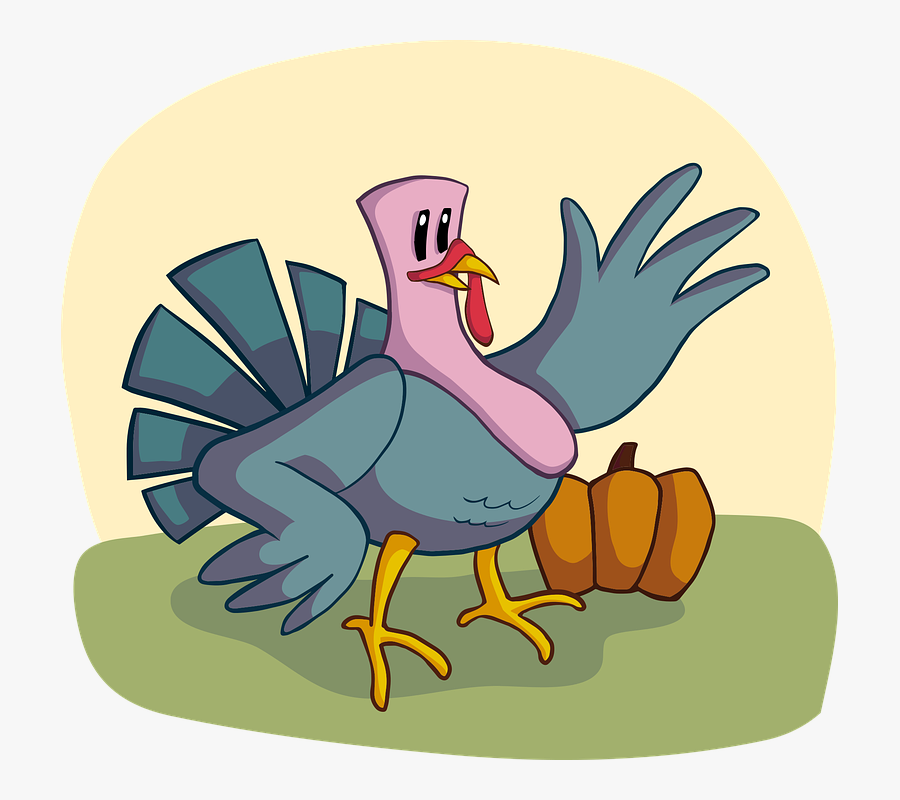 Turkey Clipart Farm - Smiling Turkey Png, Transparent Clipart