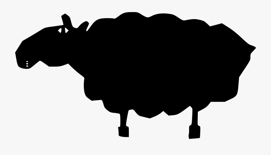 Sheep Cartoon Clip Art, Transparent Clipart