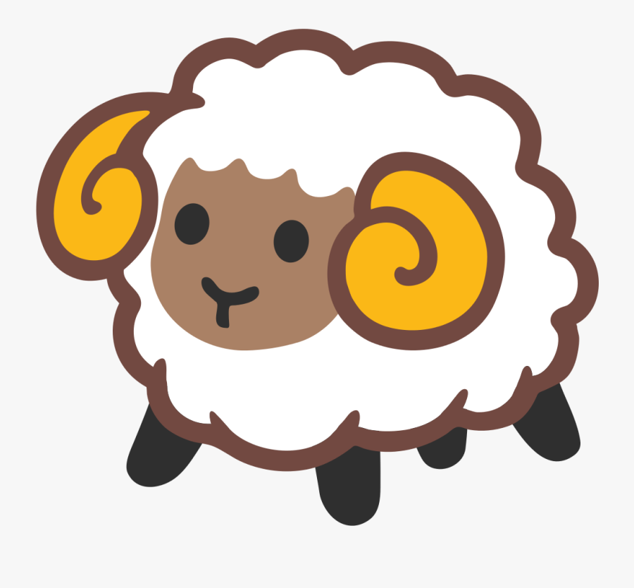 Animal Emoji Android Clipart , Png Download - Ram Emoji, Transparent Clipart