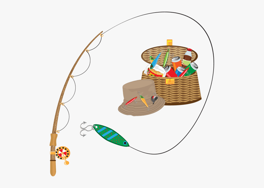 Free Fly-fishing Lessons In Midtown - Transparent Background Fishing Clipart, Transparent Clipart