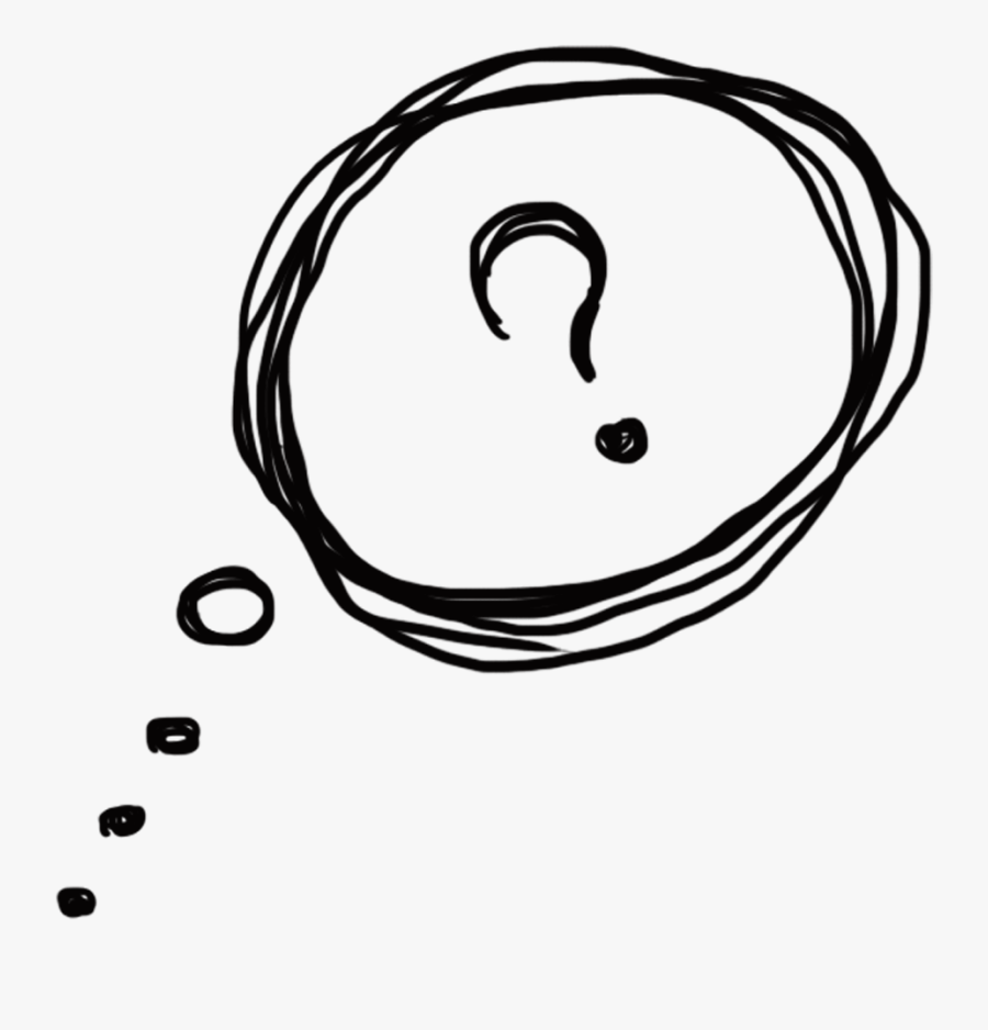 Thinking Clipart Black And White, Transparent Clipart