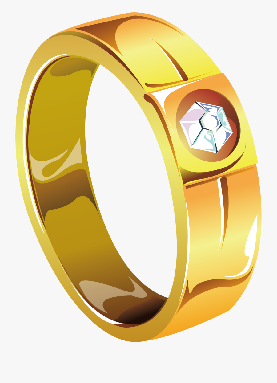 Ring Diamond Clip Art - ภาพ การ์ตูน แหวน เพชร, Transparent Clipart