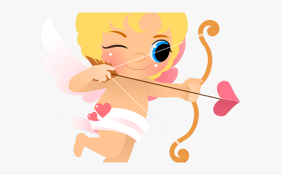 Fish Clipart Adorable - Transparent Background Baby Cupid Png, Transparent Clipart