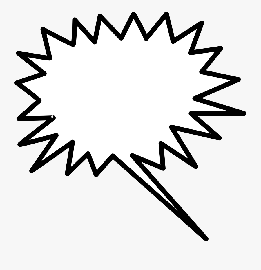 Pop Art Speech Bubble Png, Transparent Clipart