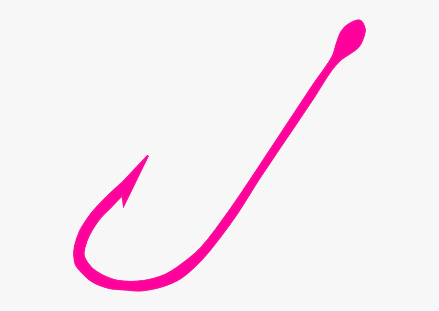 Pink Fishing Pole Clipart, Transparent Clipart