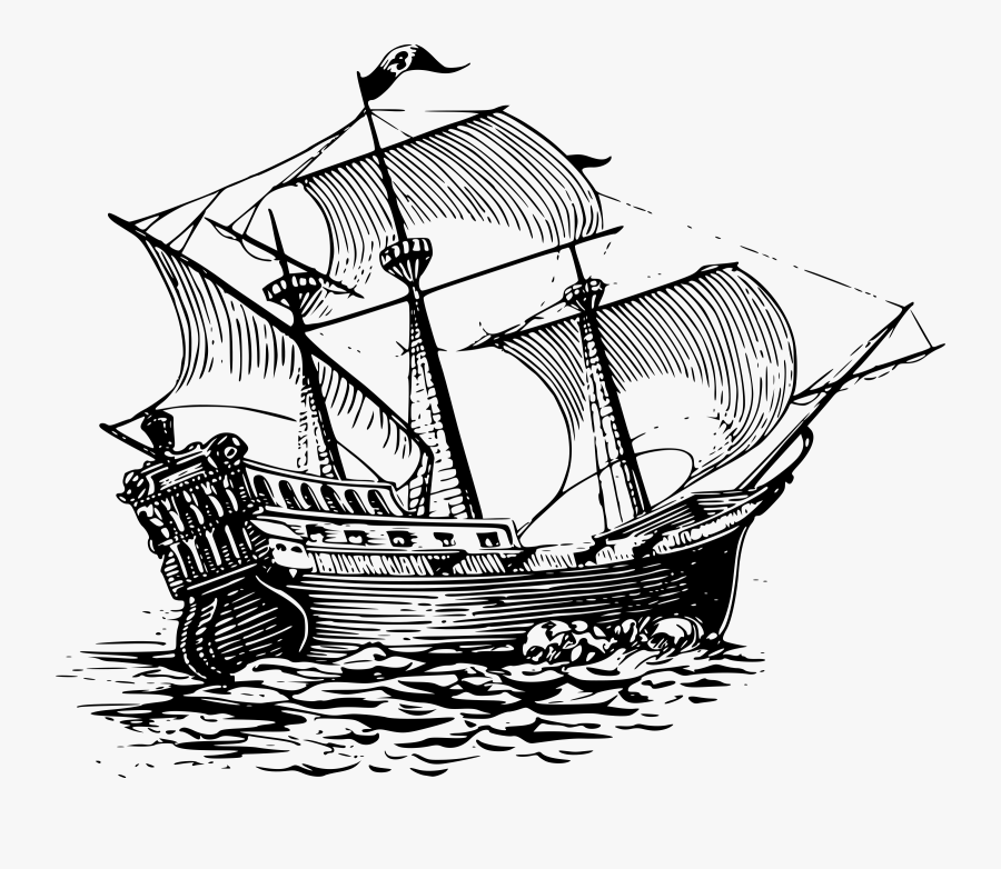 Ship Clipart Png - Sailing Ship Clip Art, Transparent Clipart