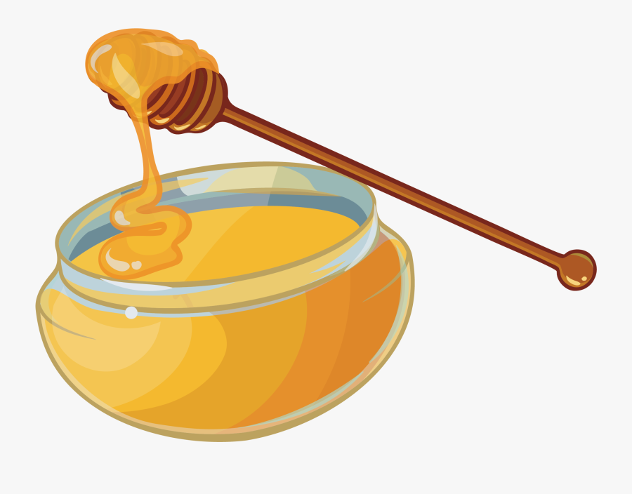 Svg Free Library Yuja Tea Jar Clip Art Sweet Transprent - Animated Honey Transparent Background, Transparent Clipart