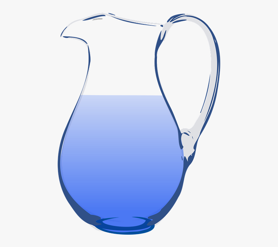 Water Bottle Jar - Jug Of Water Clip Art, Transparent Clipart