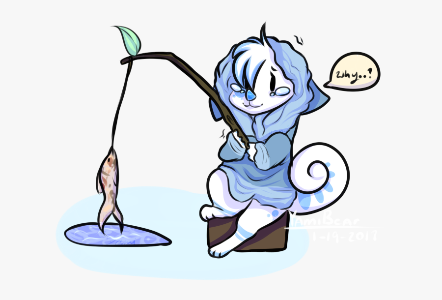 Transparent Gone Fishing Clipart Free - Cartoon, Transparent Clipart