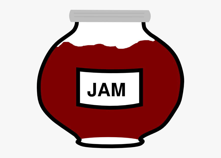 Jar Clipart Jam - Jam Clipart Transparent Background , Free