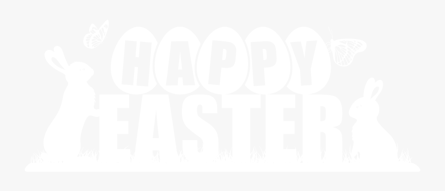Transparent Happy Easter Clipart - Happy Easter Png White, Transparent Clipart