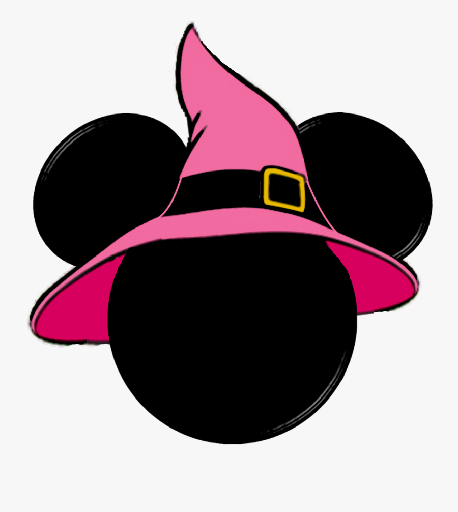 Minnie Mouse Halloween Head, Transparent Clipart