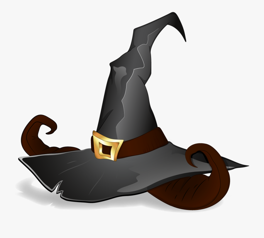 Witch Hat And Shoes Picture Clip Art - Halloween Witch Hat Png, Transparent Clipart