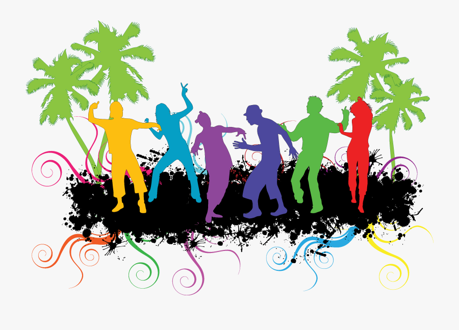 Author Clipart Celebration - Dance Party Clipart, Transparent Clipart