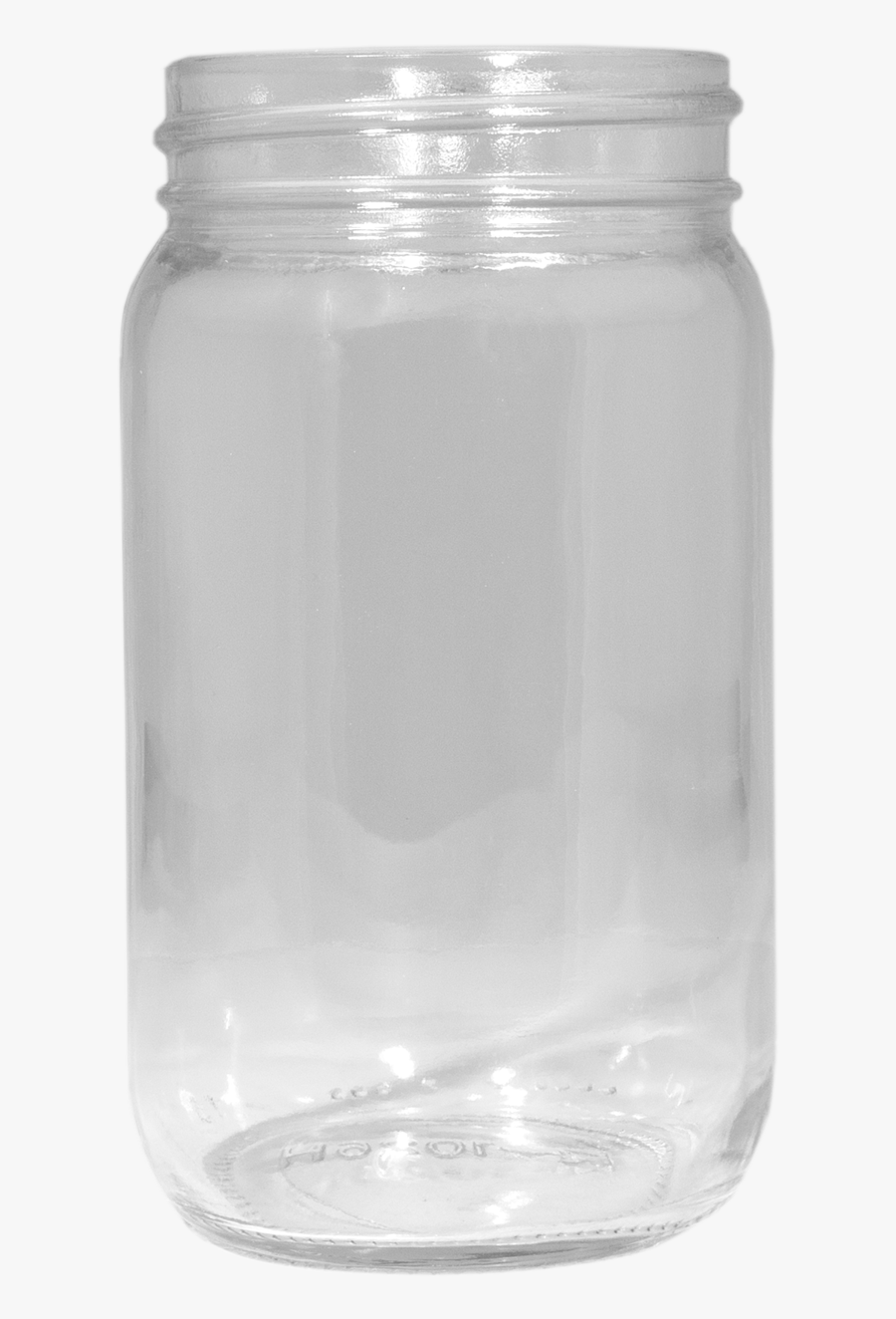 Clip Art Containers And Lids Jars - Glass Bottle, Transparent Clipart