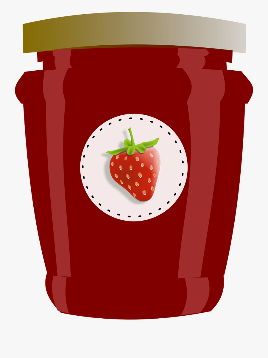 Jar Clipart Jam - Jam Clipart, Transparent Clipart