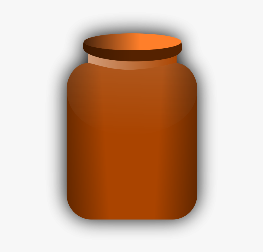 Jar - Brown Jar Png, Transparent Clipart
