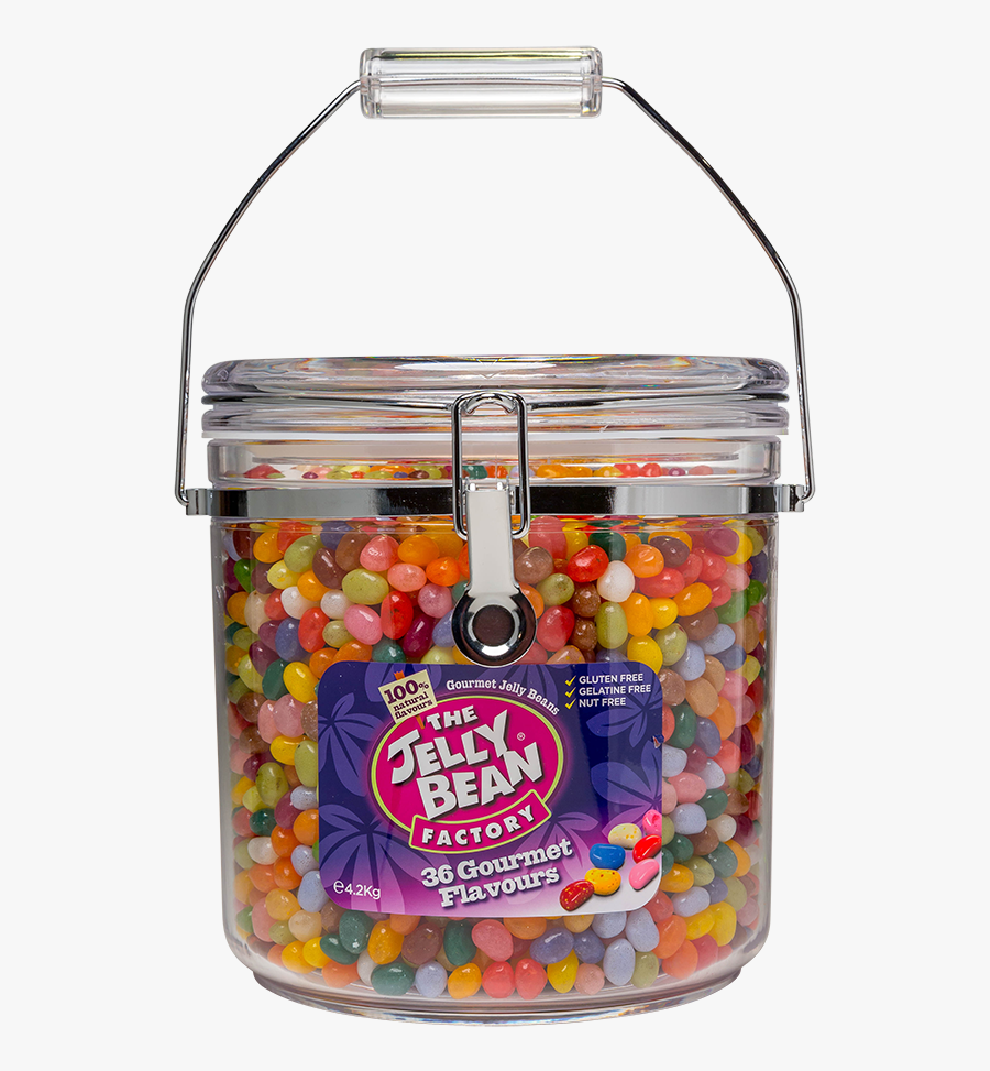 2 Kg Monster Jar Of Gourmet Jelly Beans - Jelly Bean Factory, Transparent Clipart