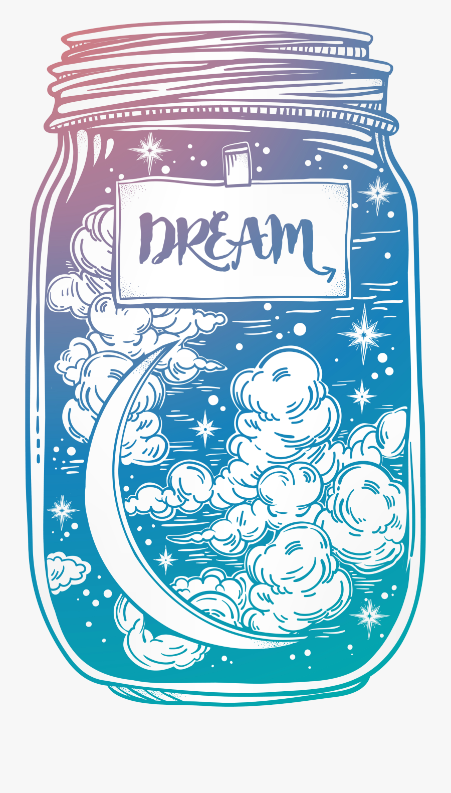 Transparent Jar Png - Drawing Ideas Night Sky, Transparent Clipart
