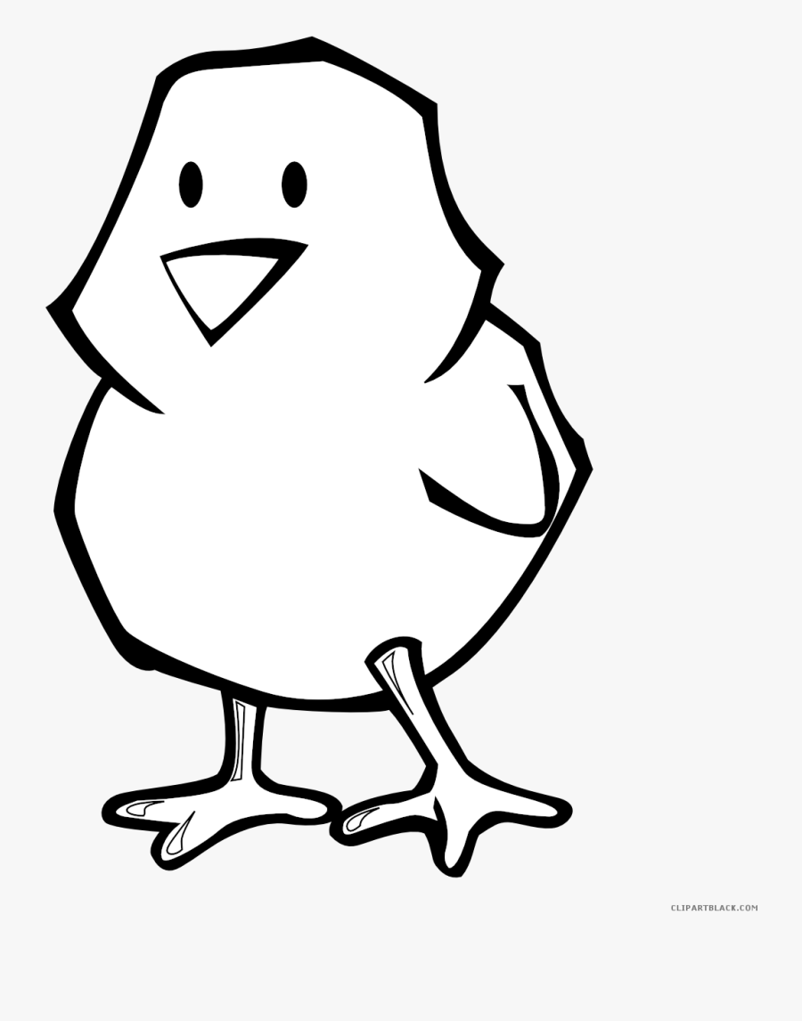 Clip Art Chicken Coloring Books - Baby Chicken Clipart, Transparent Clipart