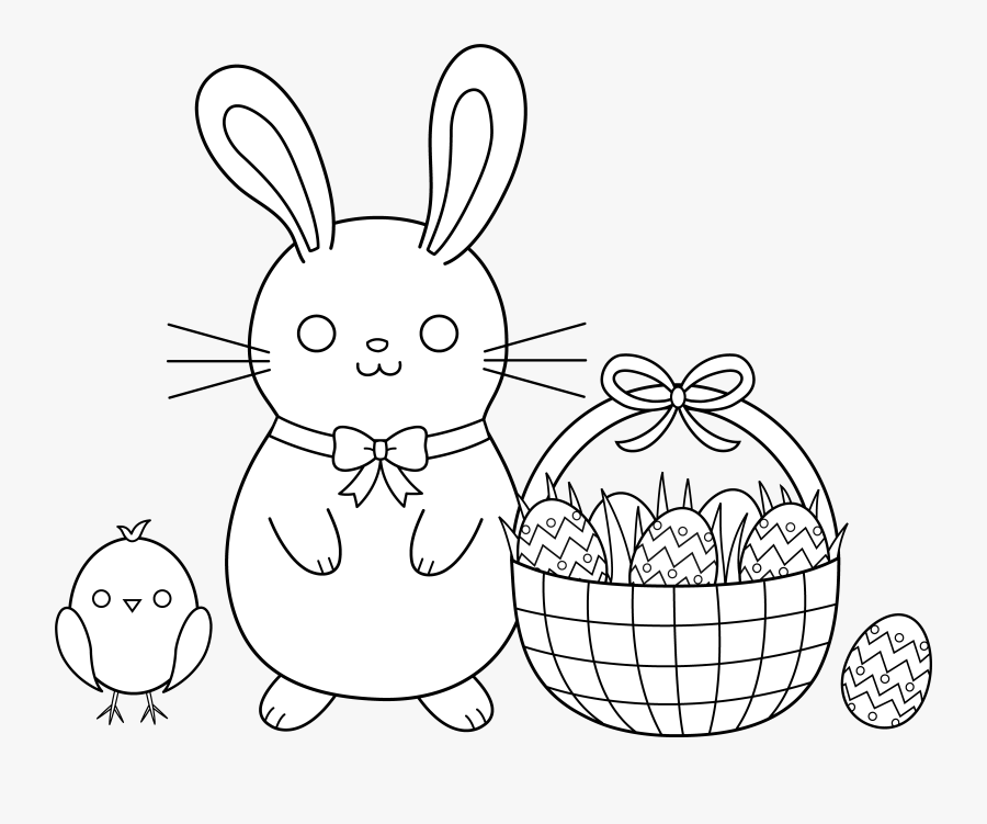 Easter Egg Hunt Clipart Black And White , Free Transparent Clipart