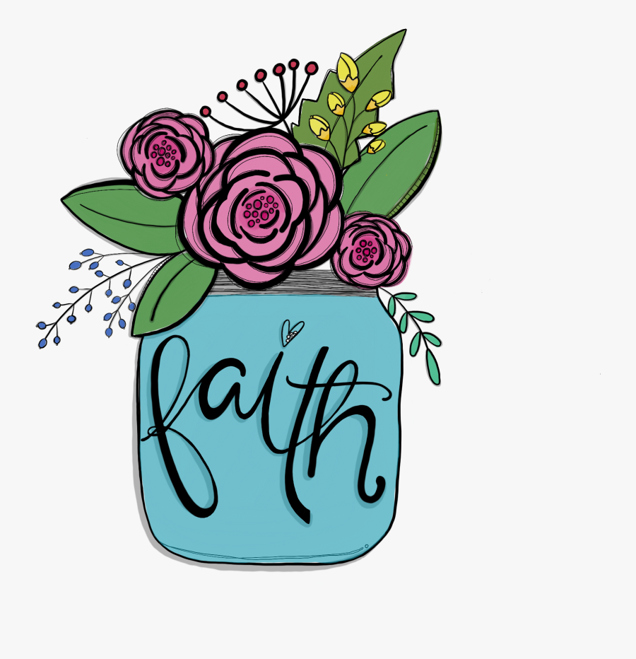 Clip Art Doodle Bible Journaling Pinterest - Doodle Flower With Color, Transparent Clipart