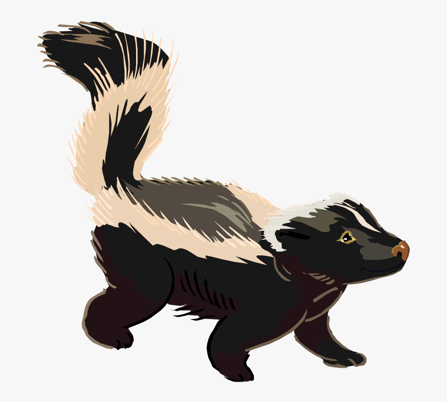 Skunk Clipart Free - Skunk Clip Art, Transparent Clipart