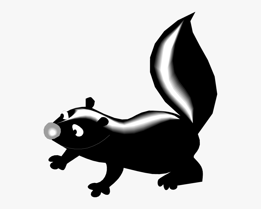 Skunk Clipart Free - Clip Art Skunk, Transparent Clipart