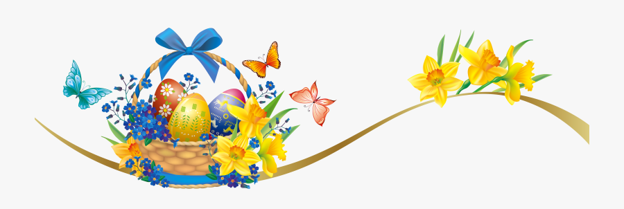 Clip Art Easter Border Png - Easter Border Png, Transparent Clipart