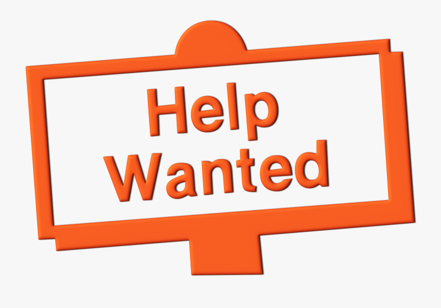 Help Wanted Clip Art Medium Size - Help Wanted Sign Clip Art, Transparent Clipart