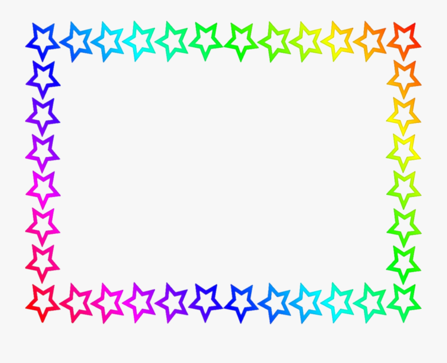 Star Border Clipart, Transparent Clipart