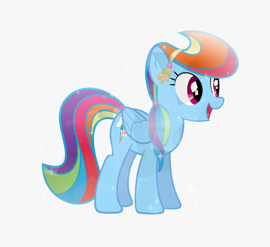 Transparent My Little Pony Rainbow Dash Png - Rainbow Dash Crystal Empire, Transparent Clipart