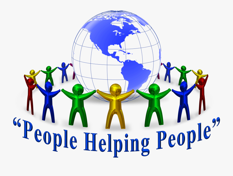 Helping People Clipart - Community People Helping Each Other, Transparent Clipart