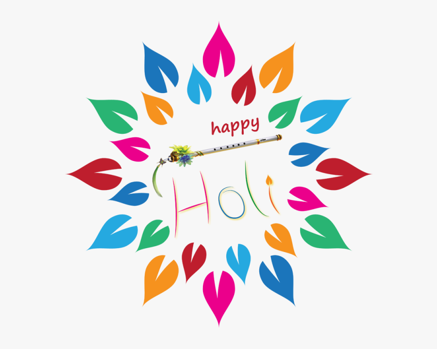 Clipart Spring Celebration - Happy Holi Png Text, Transparent Clipart