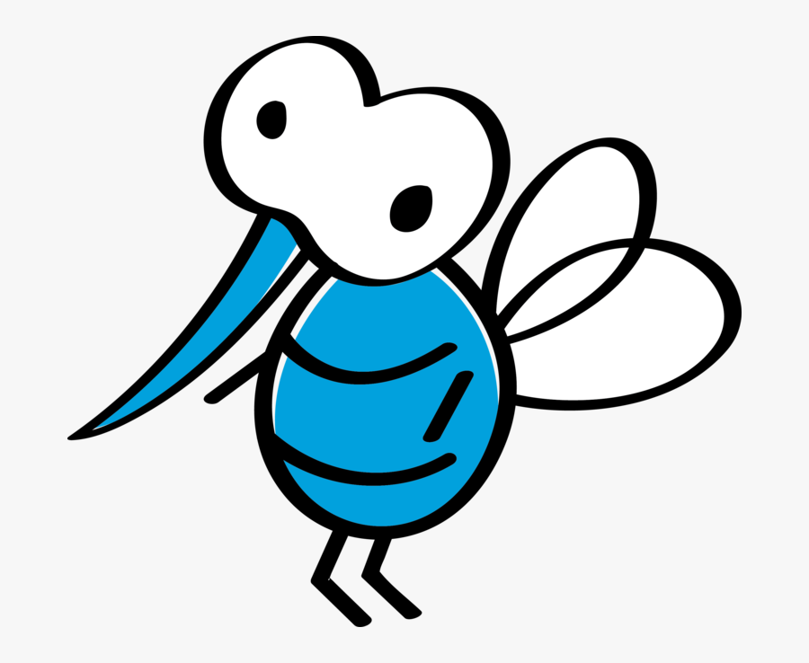 Daring Dashers Hugs Bugs Club - Cute Mosquito Clipart, Transparent Clipart
