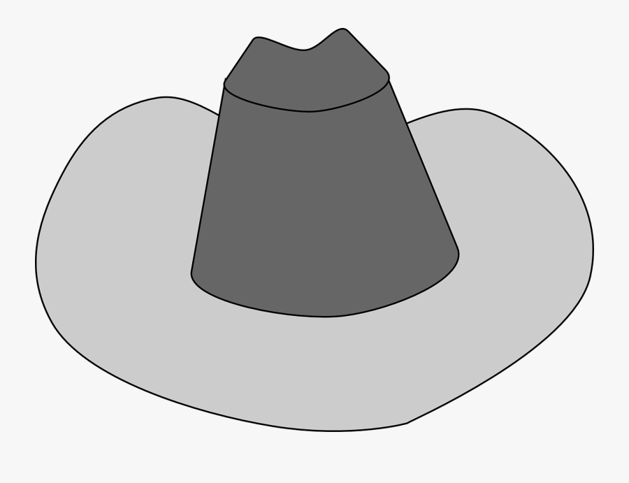 Free Cowboy Hat Clipart Black And White Images - Gray Cowboy Hat Clip Art, Transparent Clipart