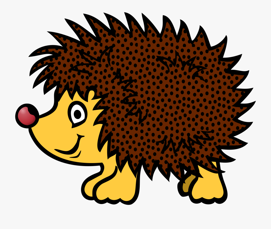 Download Hedgehog Png Transparent Images Transparent - Hedgehog Black And White Clipart, Transparent Clipart