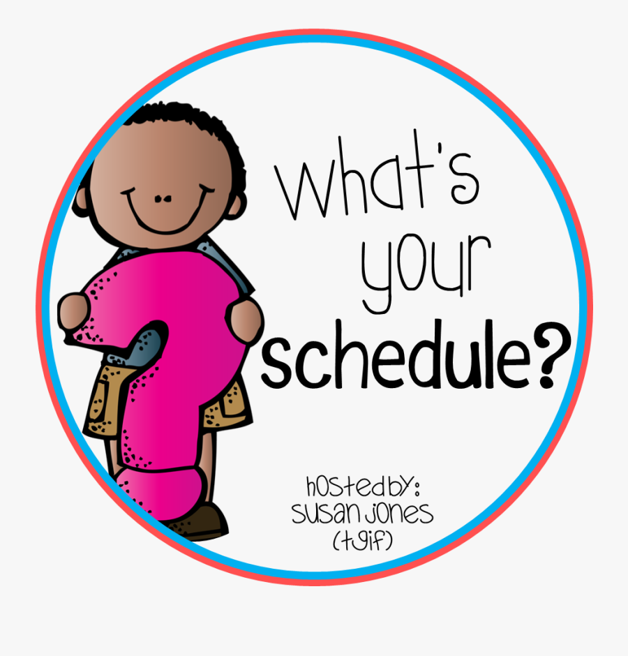 Daily Schedule Clipart - Class Schedule Clipart, Transparent Clipart