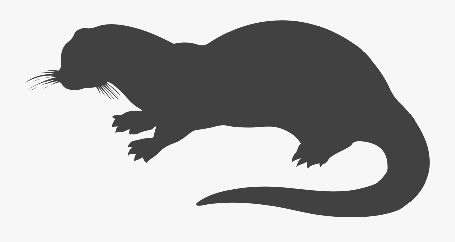Devil,silhouette,clip Art,illustration,walrus - Silhouette Otter Clip Art, Transparent Clipart