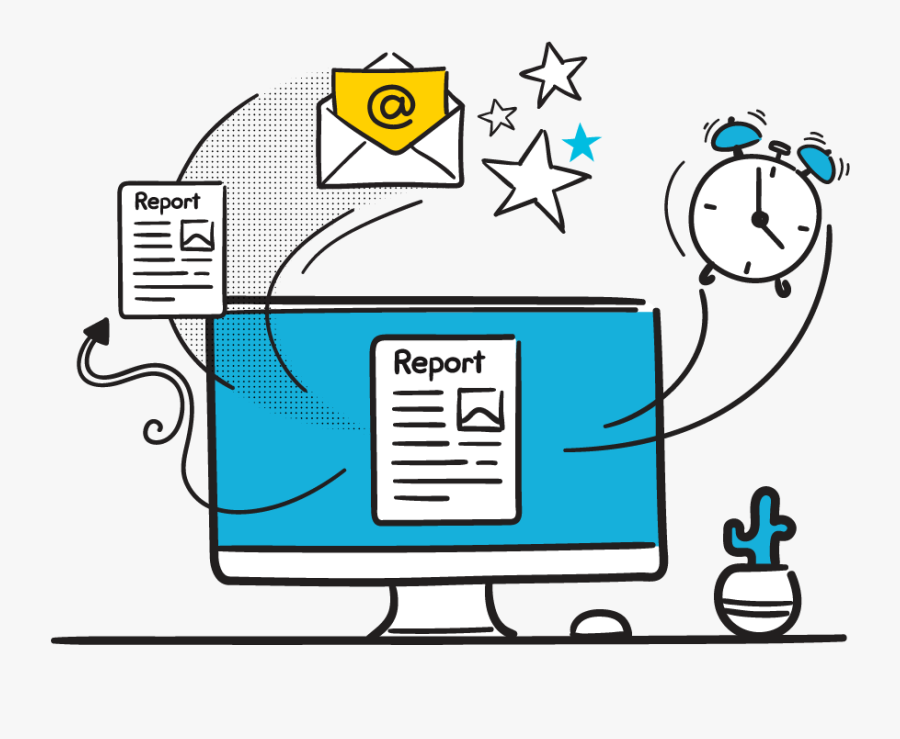 Automatically Schedule Reports Clipart , Png Download, Transparent Clipart