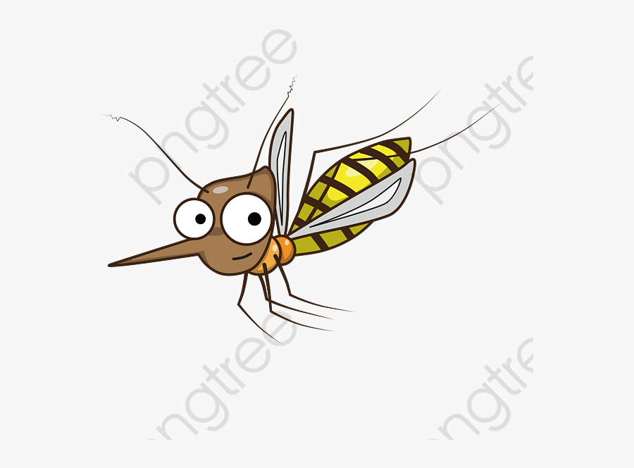 Cartoon Png Commercial Use - 可愛 蚊子, Transparent Clipart