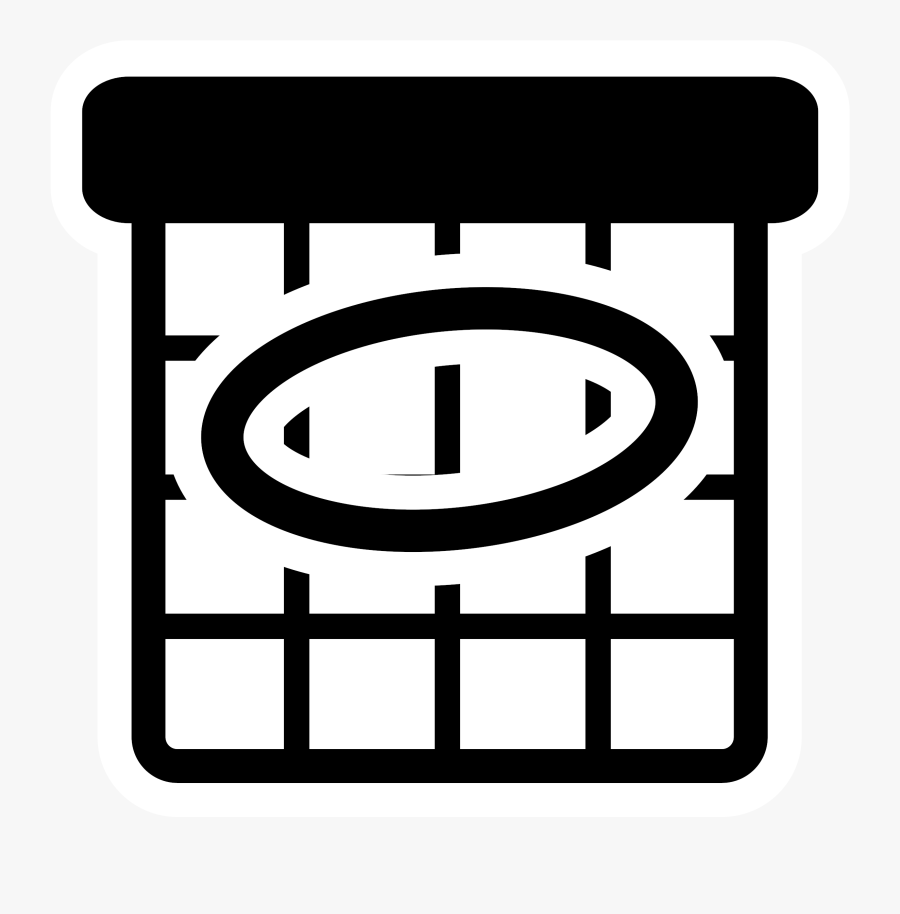 Area,text,symbol - Icon Hitam Putih Png, Transparent Clipart