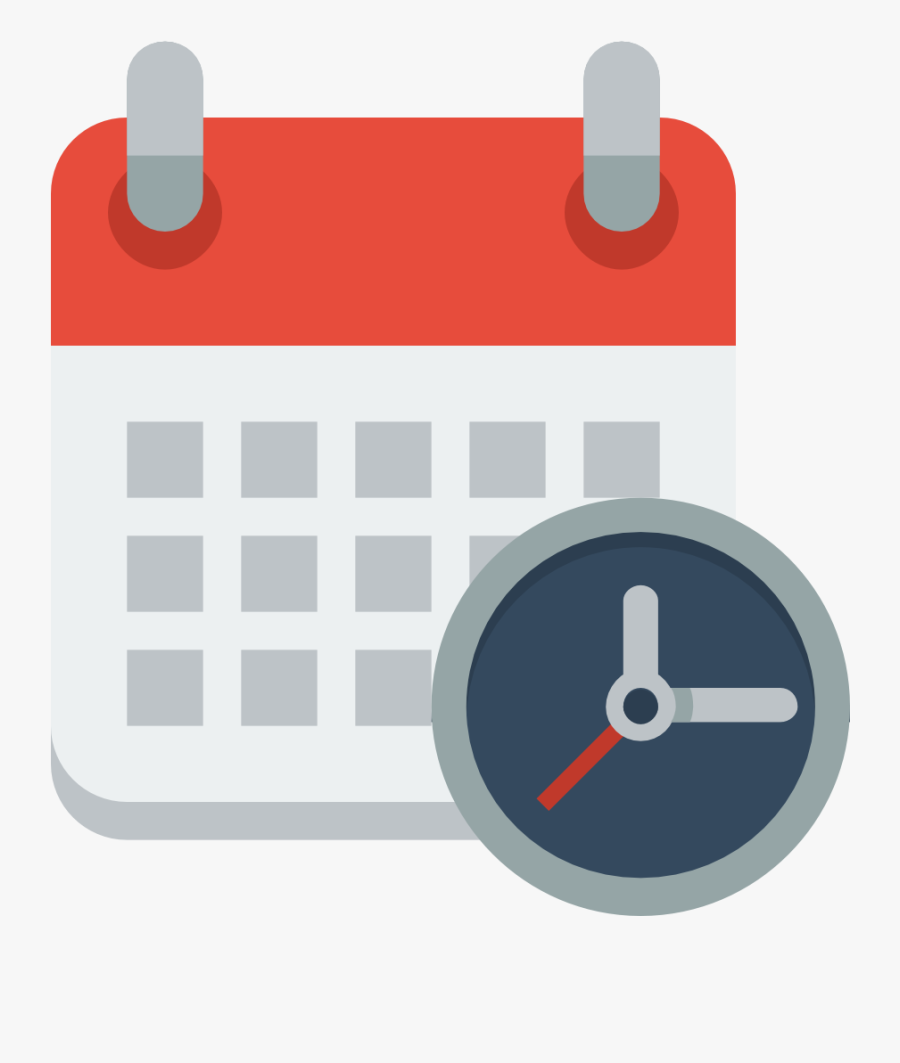 Calendar Clock Icon Small Date N Time Icon Free Transparent Clipart 