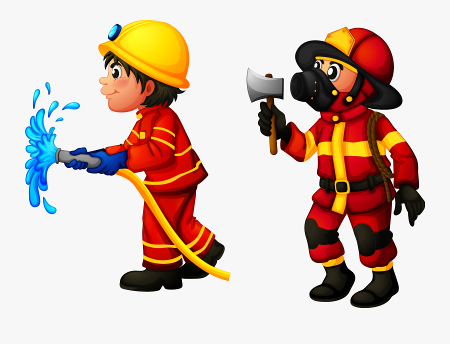 Firefighter Royalty Free Stock - Fireman Clipart, Transparent Clipart