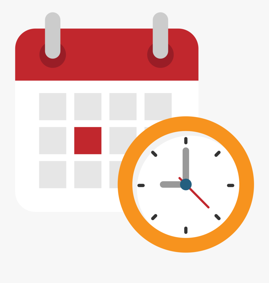 Transparent Schedule Clipart - Schedule Icon Flat Png, Transparent Clipart