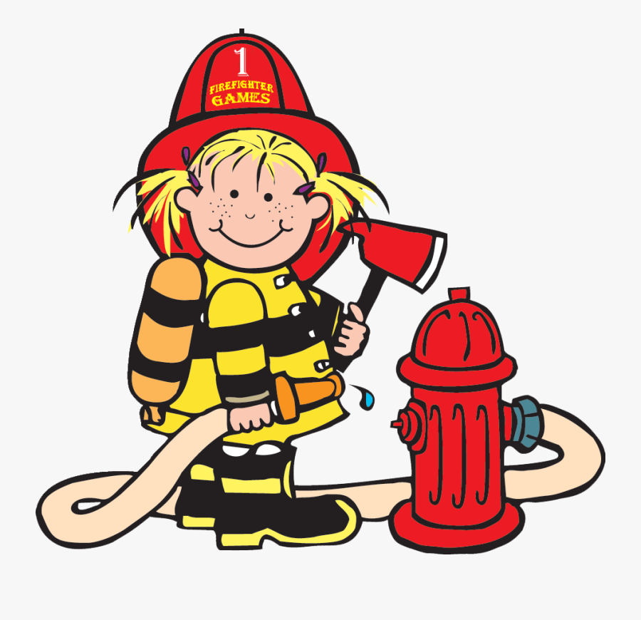 Firefighter Clipart Gif, Transparent Clipart