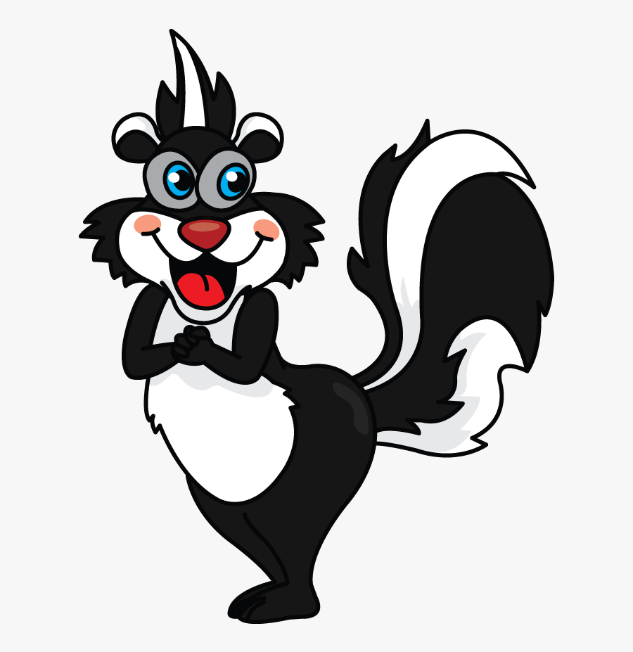 Skunk Clipart Drawn - Drawing, Transparent Clipart