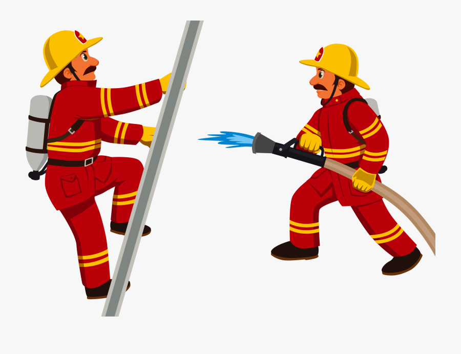 Transparent Uniform Clipart - Fireman Clipart, Transparent Clipart